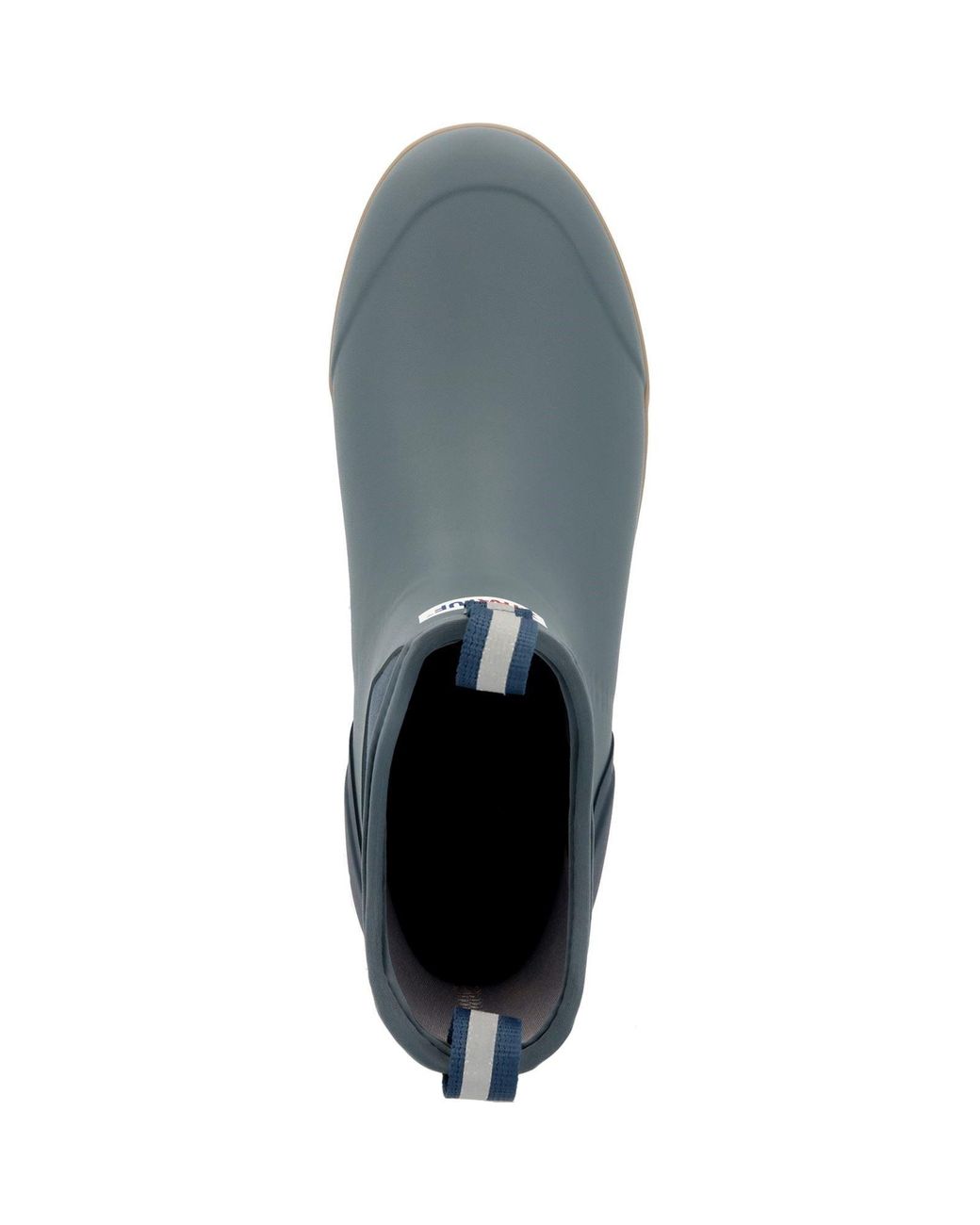 XtraTuf Blue Ankle Deck Rubber Stormy Wellington Boots