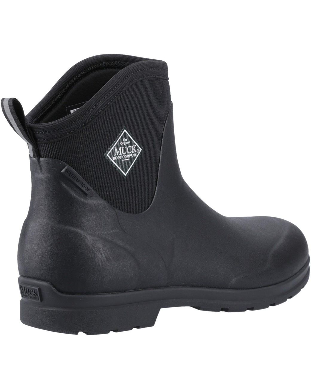 Muck Boot Black Originals Excursion Rubber Wellington Boots