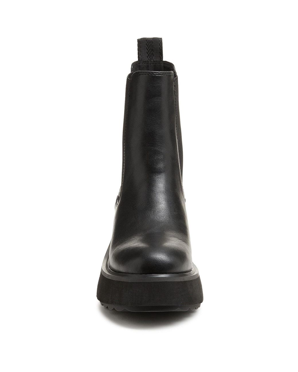Rocket Dog Black Heyday Synthetic Flat Chelsea Boots
