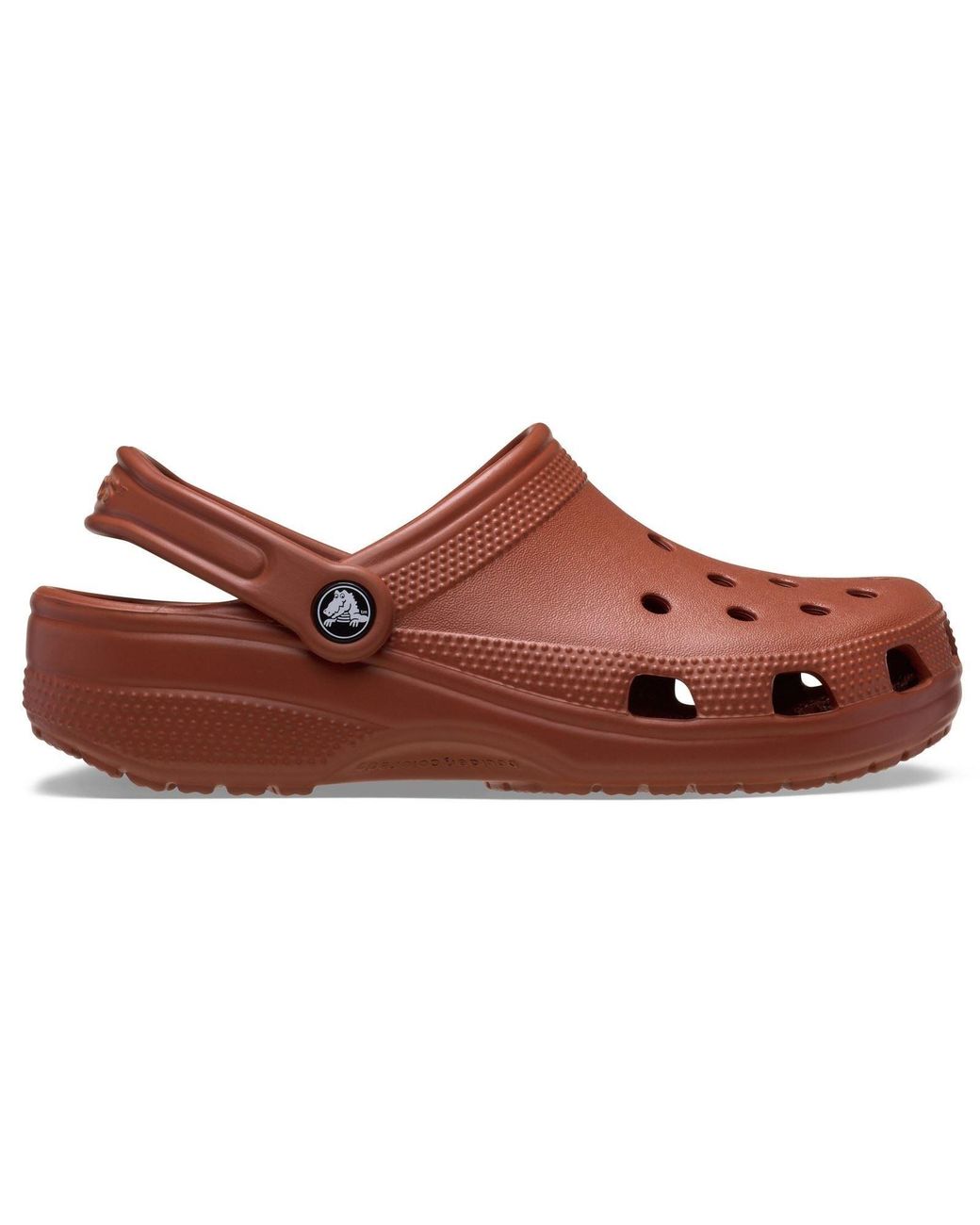 CROCSTM Brown Classic Clog Synthetic Rust Clogs