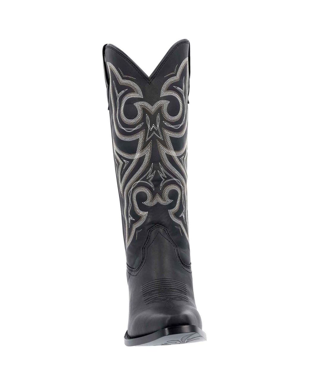 Durango Black Crush Faux Leather Boots for men
