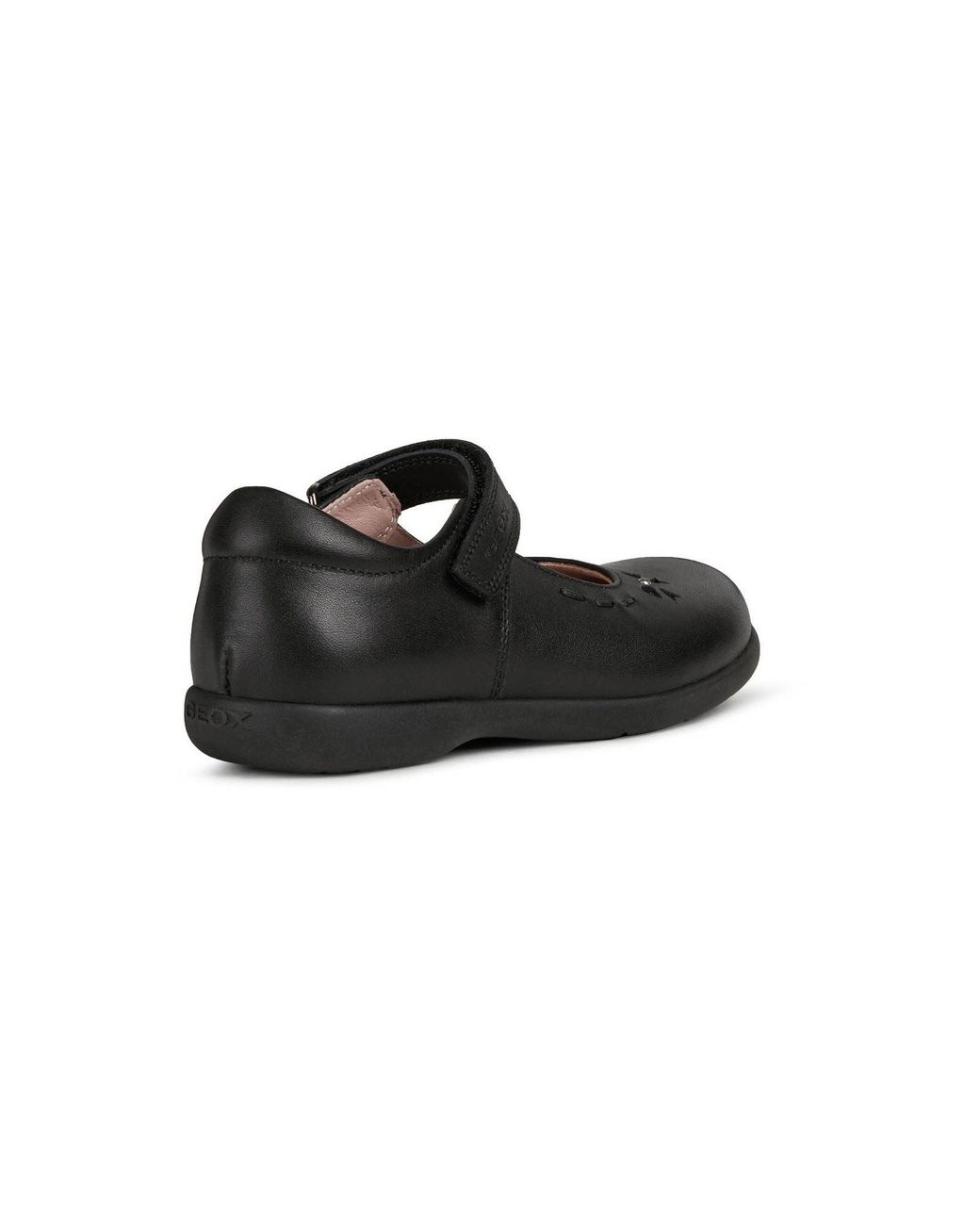 Geox Black Naimara Leather Shoes