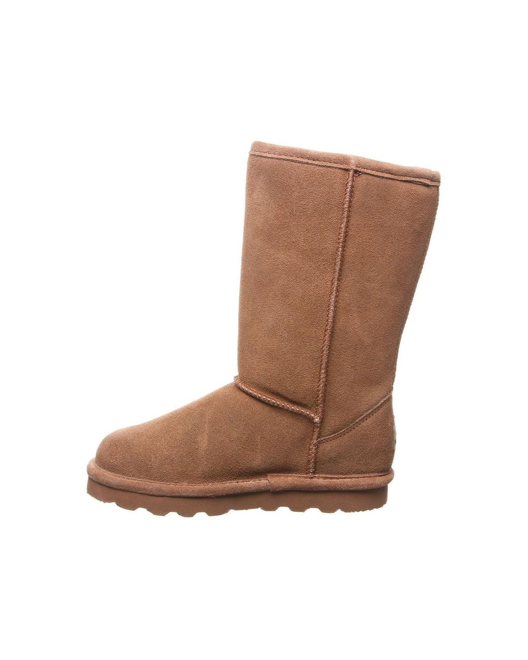 BEARPAW Brown Elle Tall Suede Girl's Hickory Winter Knee High Boots