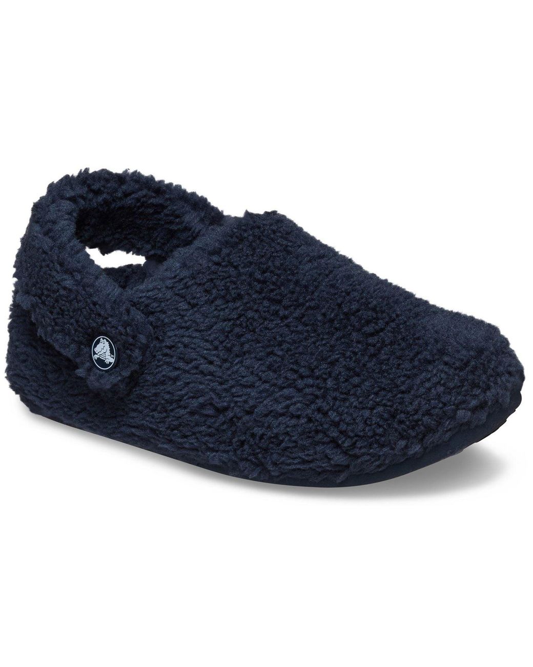 CROCSTM Blue Classic Cozzzy Polyester Slippers