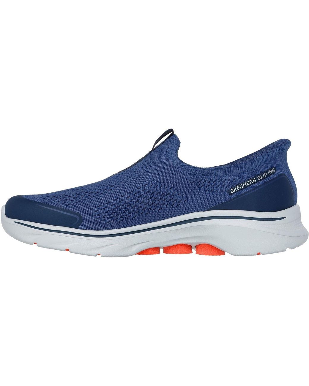 Skechers Blue Go Walk 7 Easy On Evolution Trainers for men