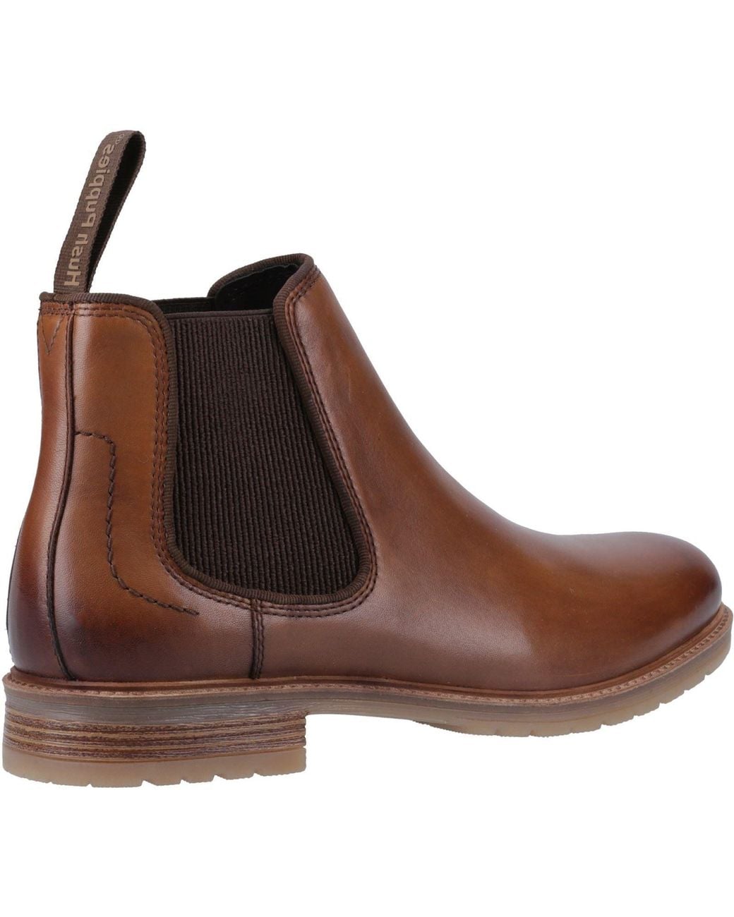 Hush Puppies Brown Russell Leather Boots for men