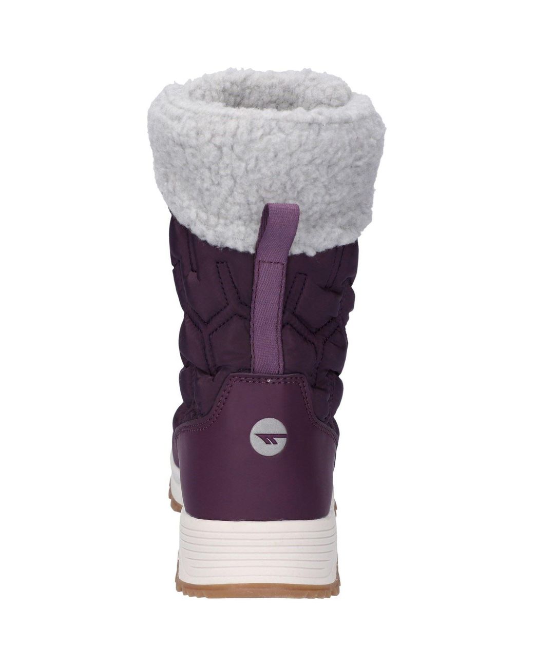 Hi-tec Purple Sophia Nylon Italian/Sepia Rose Winter Ankle Boots