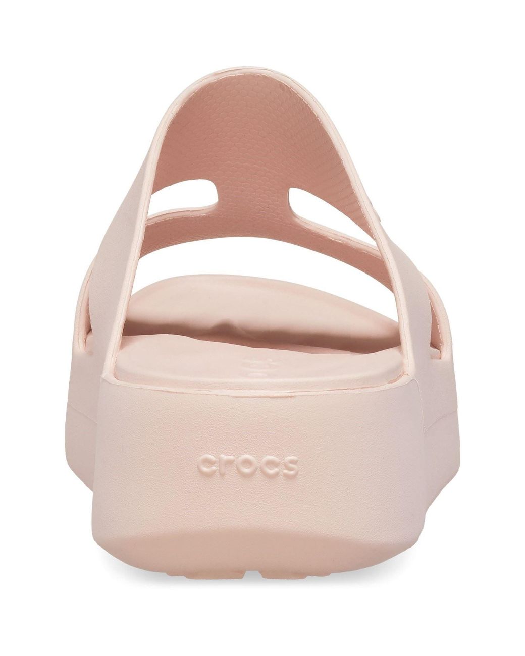CROCSTM Pink Getaway Platform H-Strap Synthetic Quartz Sandals