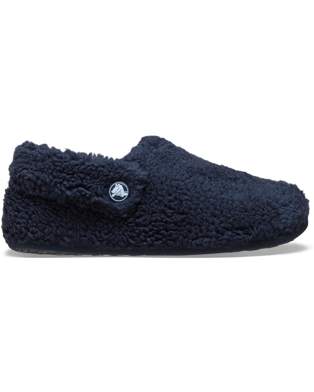 CROCSTM Blue Classic Cozzzy Polyester Slippers