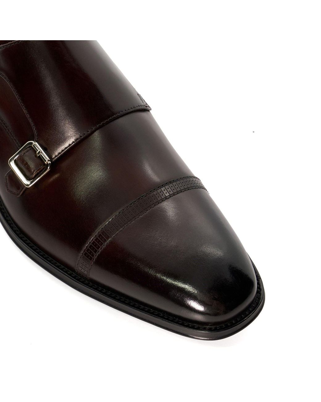 Dune Brown Saloon Shoes for men