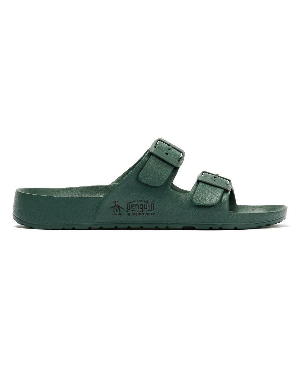 Original Penguin Green Eden Forest Sandals for men