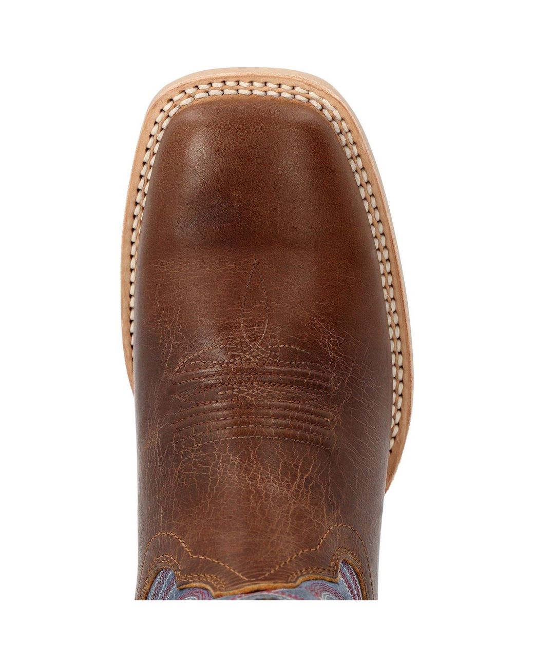 Durango Brown Lady Rebel Pro Leather Golden/Periwinkle Boots