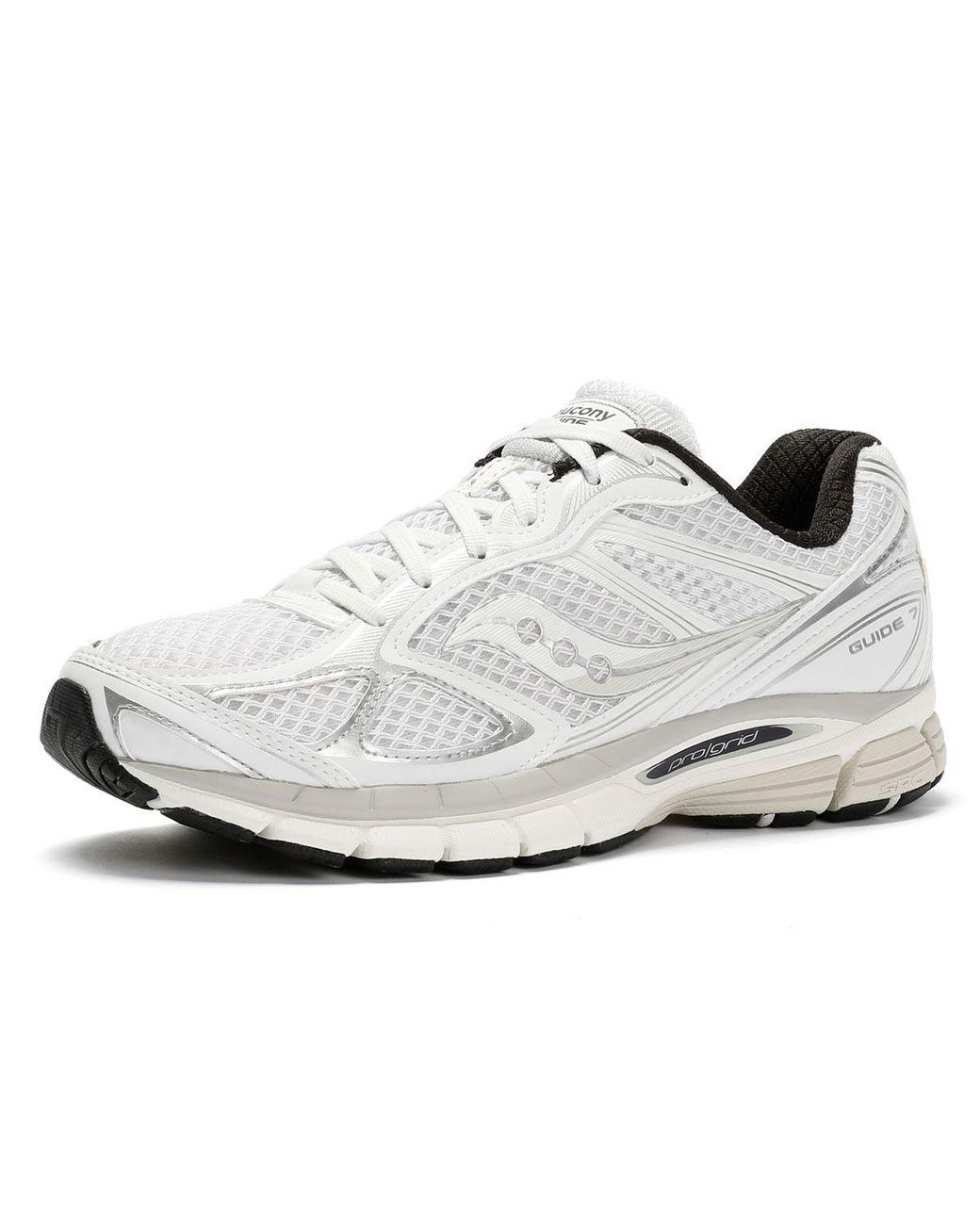 Saucony White Progrid Guide 7/ Trainers