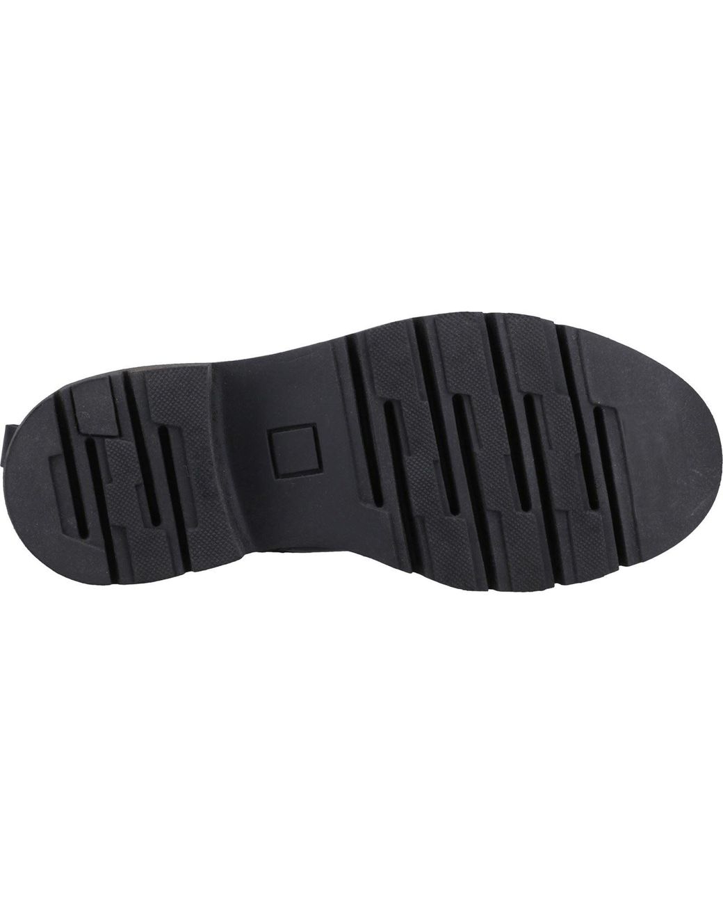 Hush Puppies Black Rhea Leather Boots