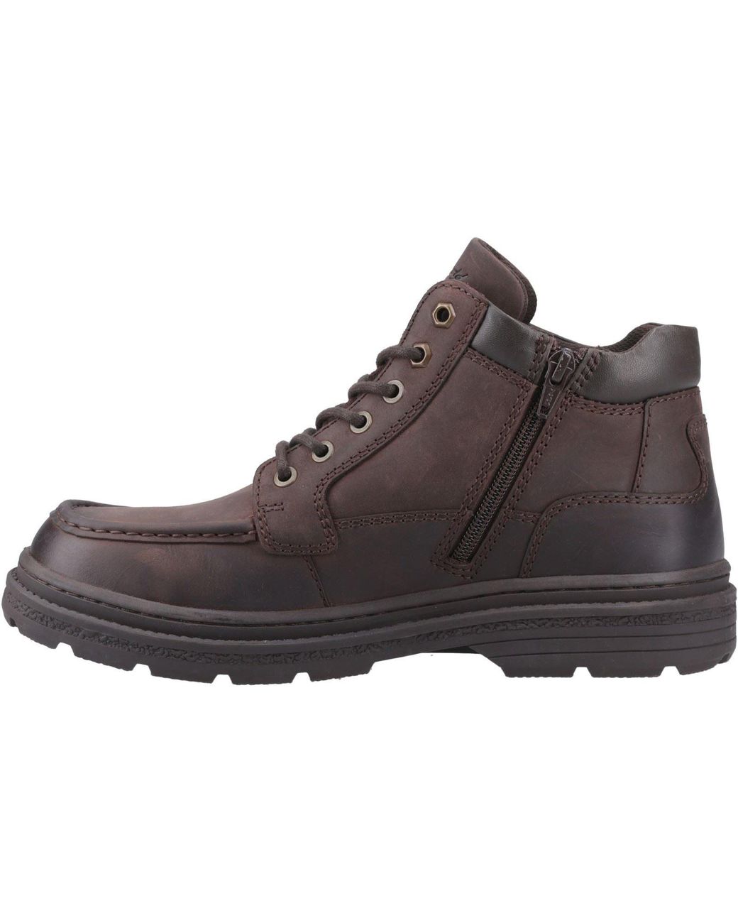 Cotswold Brown Cricklade Leather Ankle Boots for men