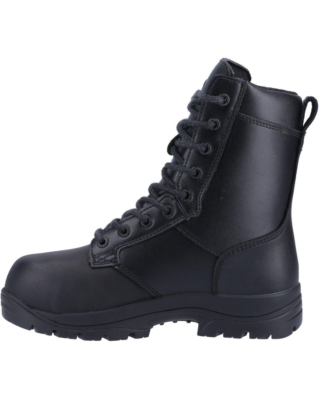 Magnum Black Elite Shield Met Leather Safety Boots