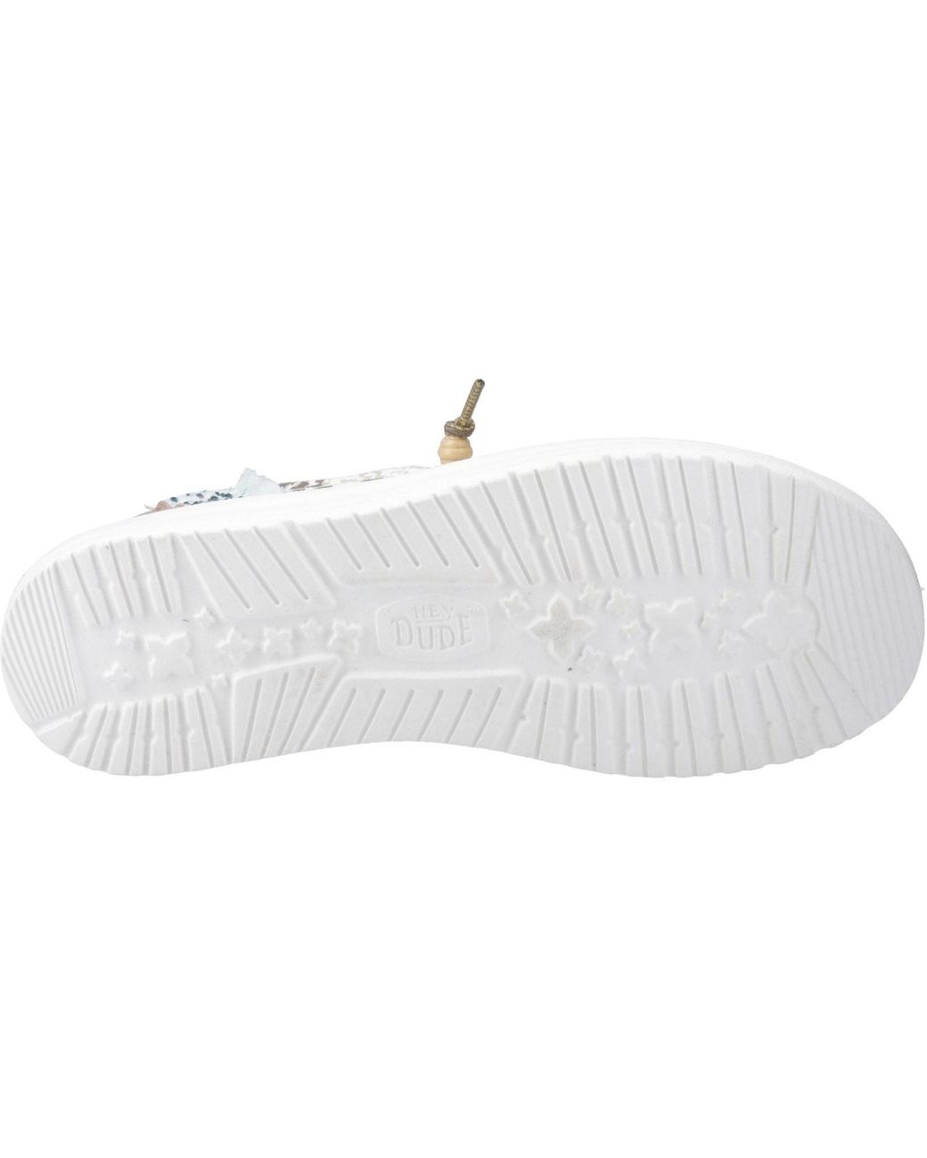 HeyDude Metallic Wendy Disco Cow Cotton Shoes
