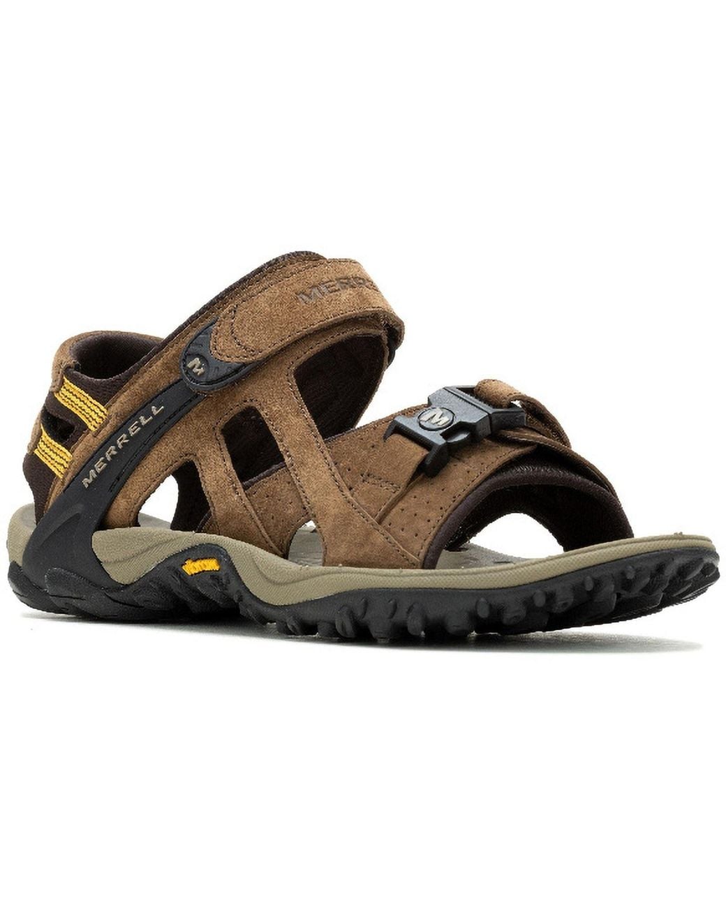 Merrell Brown Kahuna Iii Suede Espresso Sandals for men
