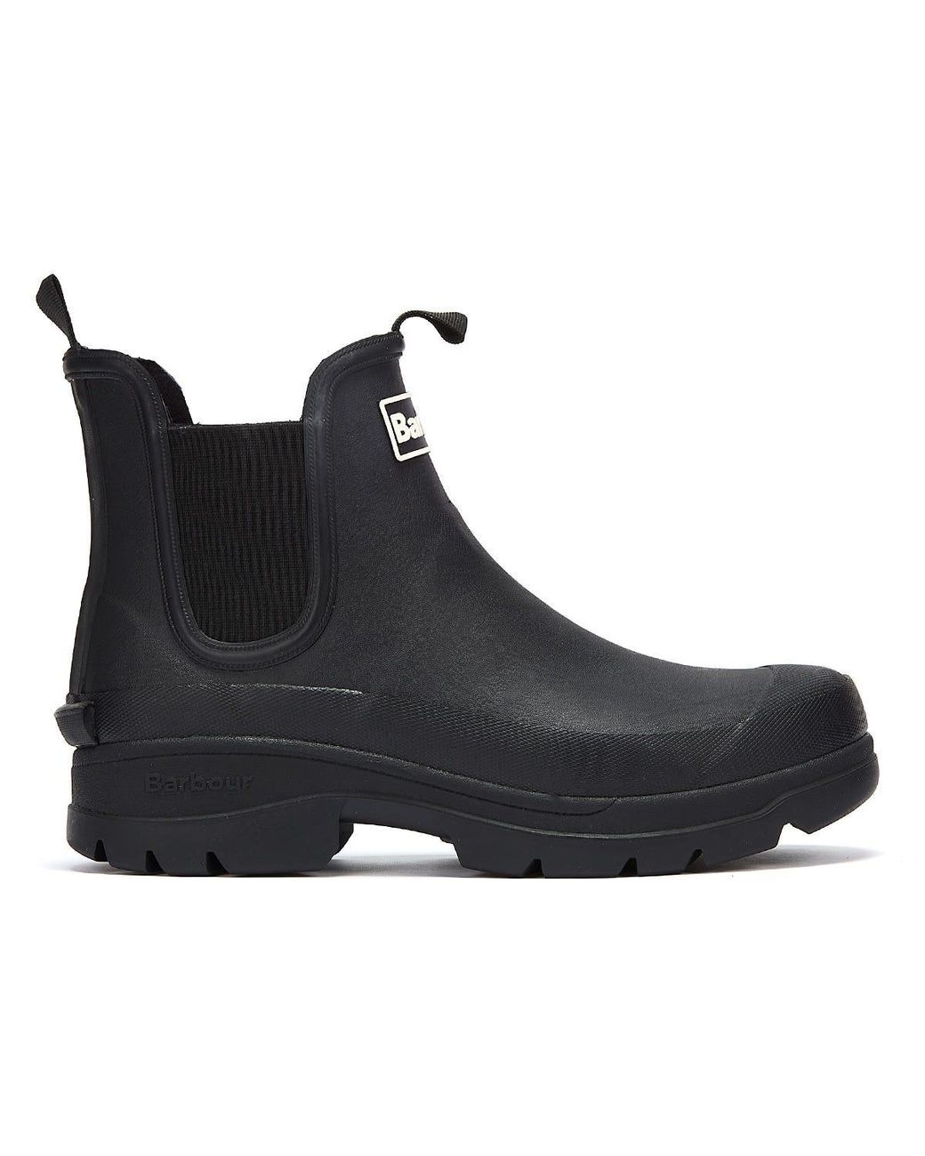 Barbour Black Nimbus Boots for men