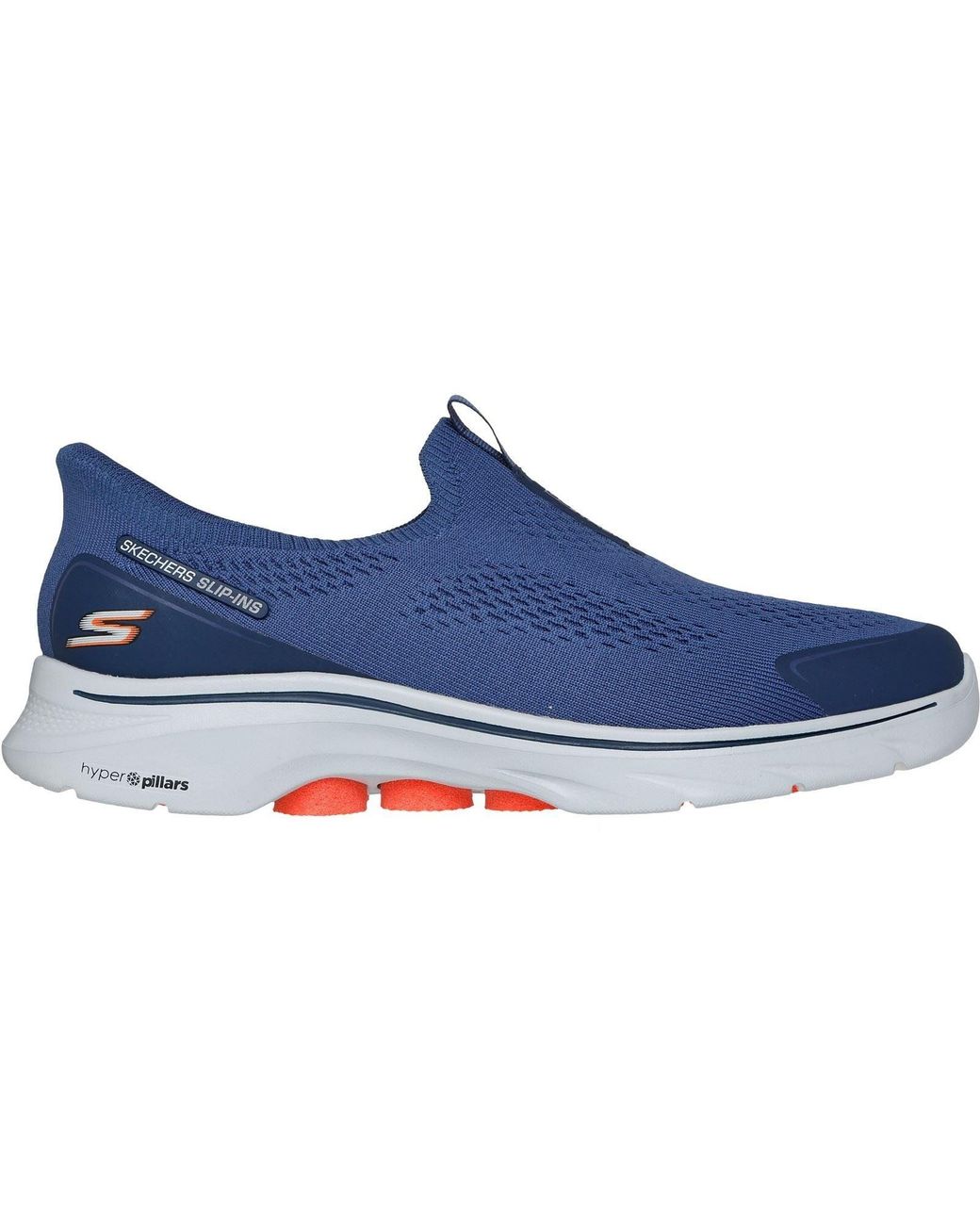 Skechers Blue Go Walk 7 Easy On Evolution Trainers for men