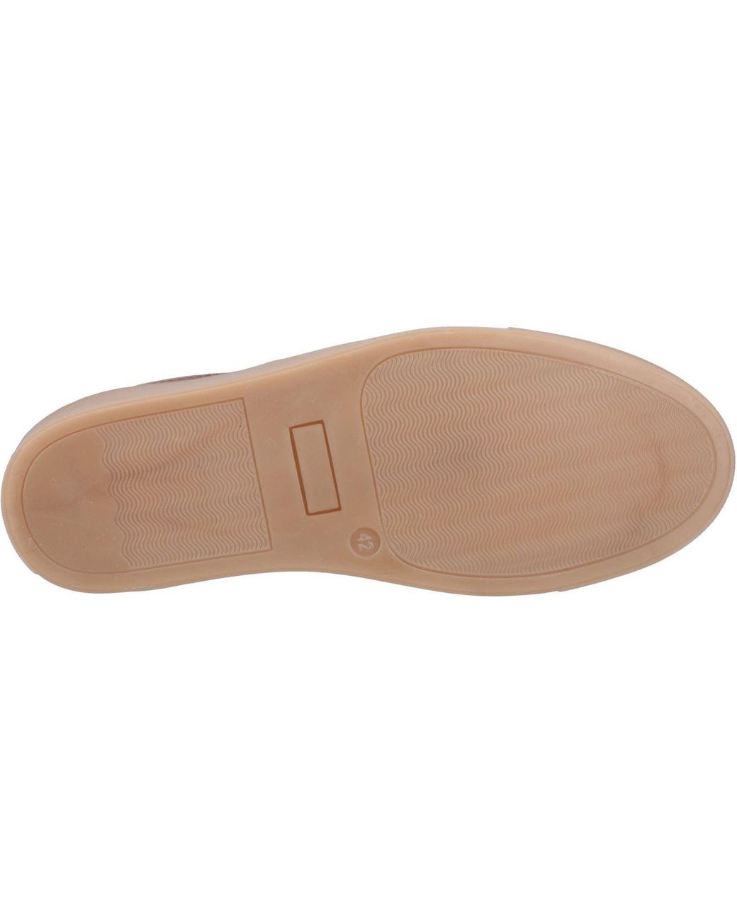 Hush Puppies Brown Riley Suede Trainers for men