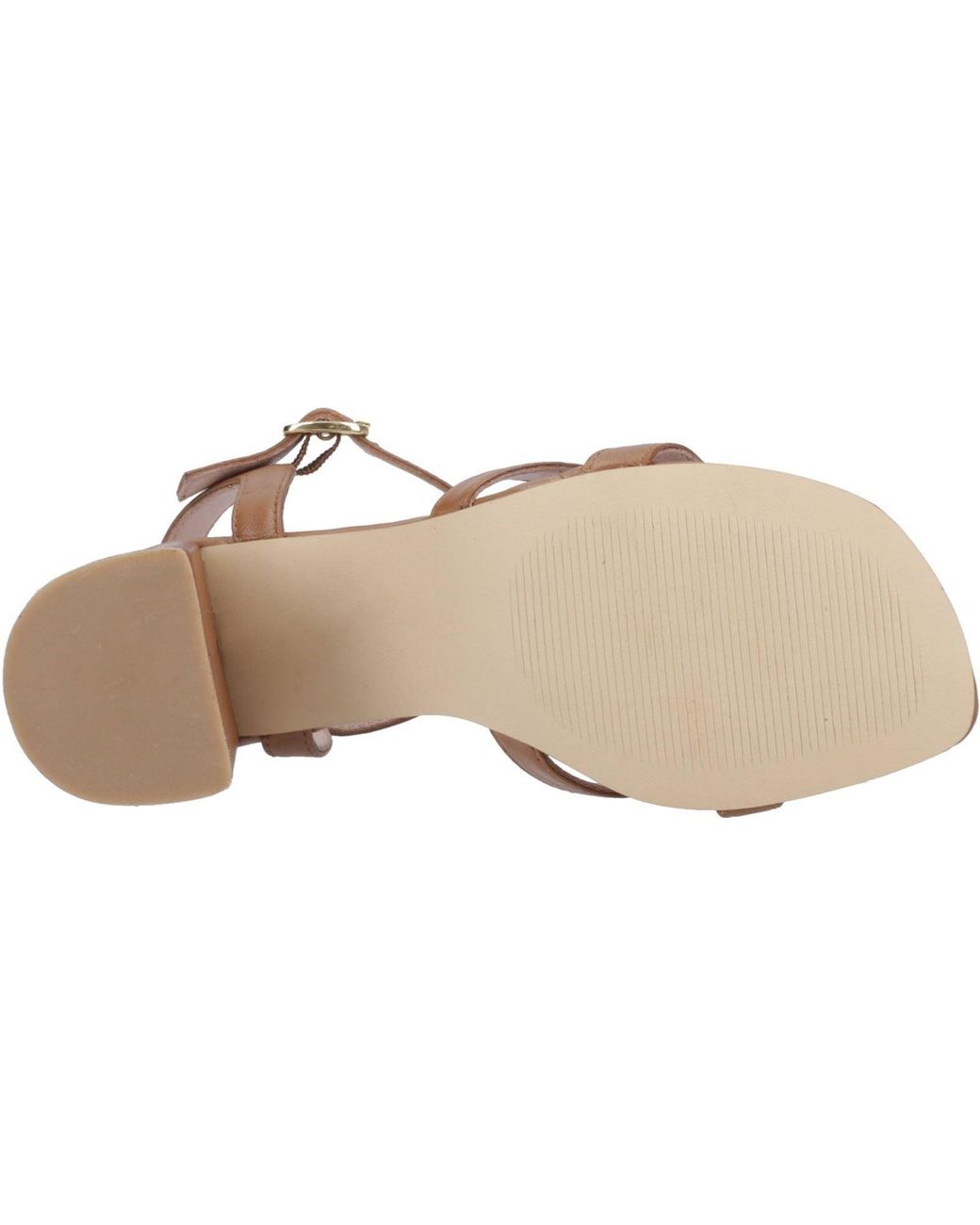 Hush Puppies Brown Nalani Leather Heels