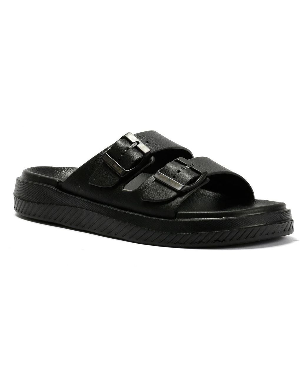 Original Penguin Black Playa Sandals for men