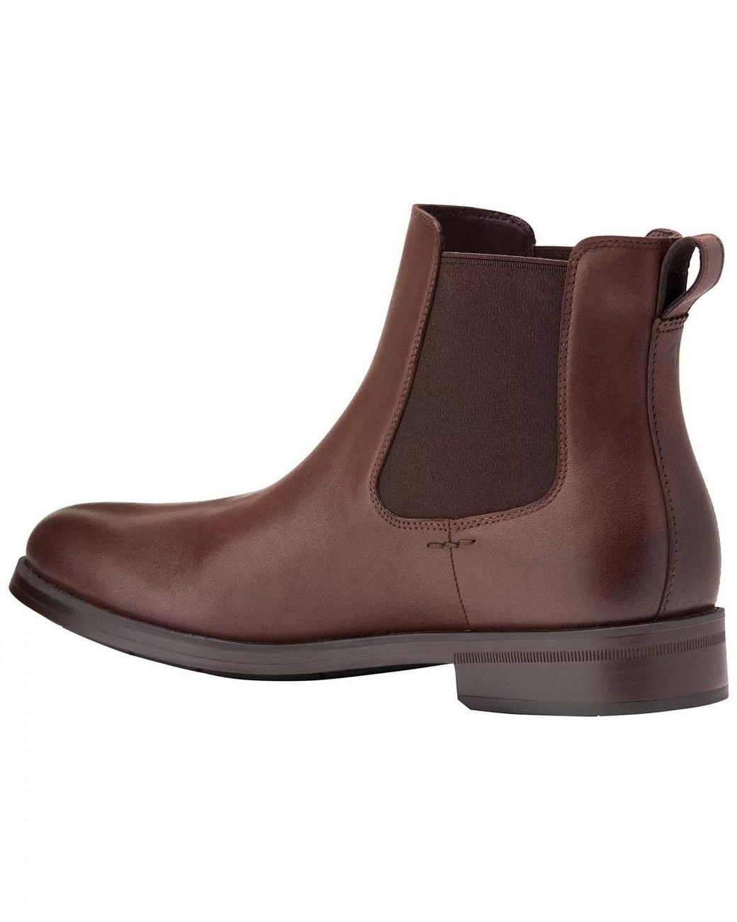 Cole Haan Brown Newmark Grand Leather Chestnut Chelsea Boots for men
