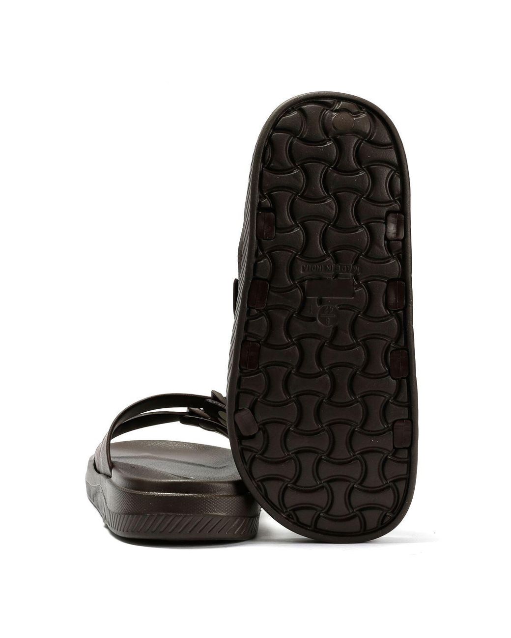 Original Penguin Black Playa Chocolate Sandals for men