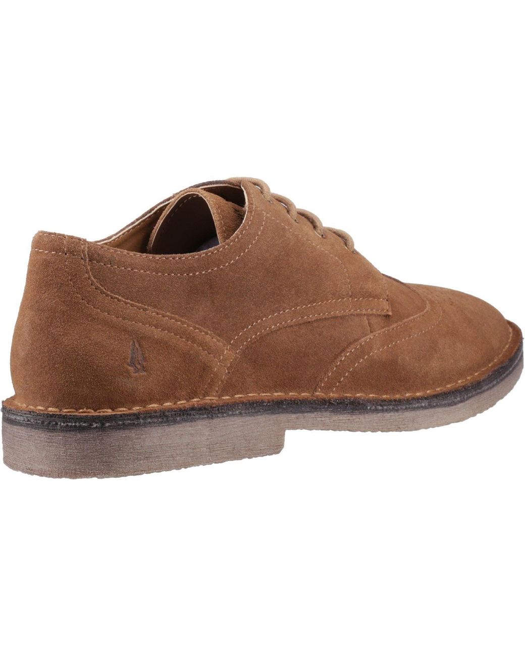 Hush Puppies Brown Samson Leather Brogues Shoes for men