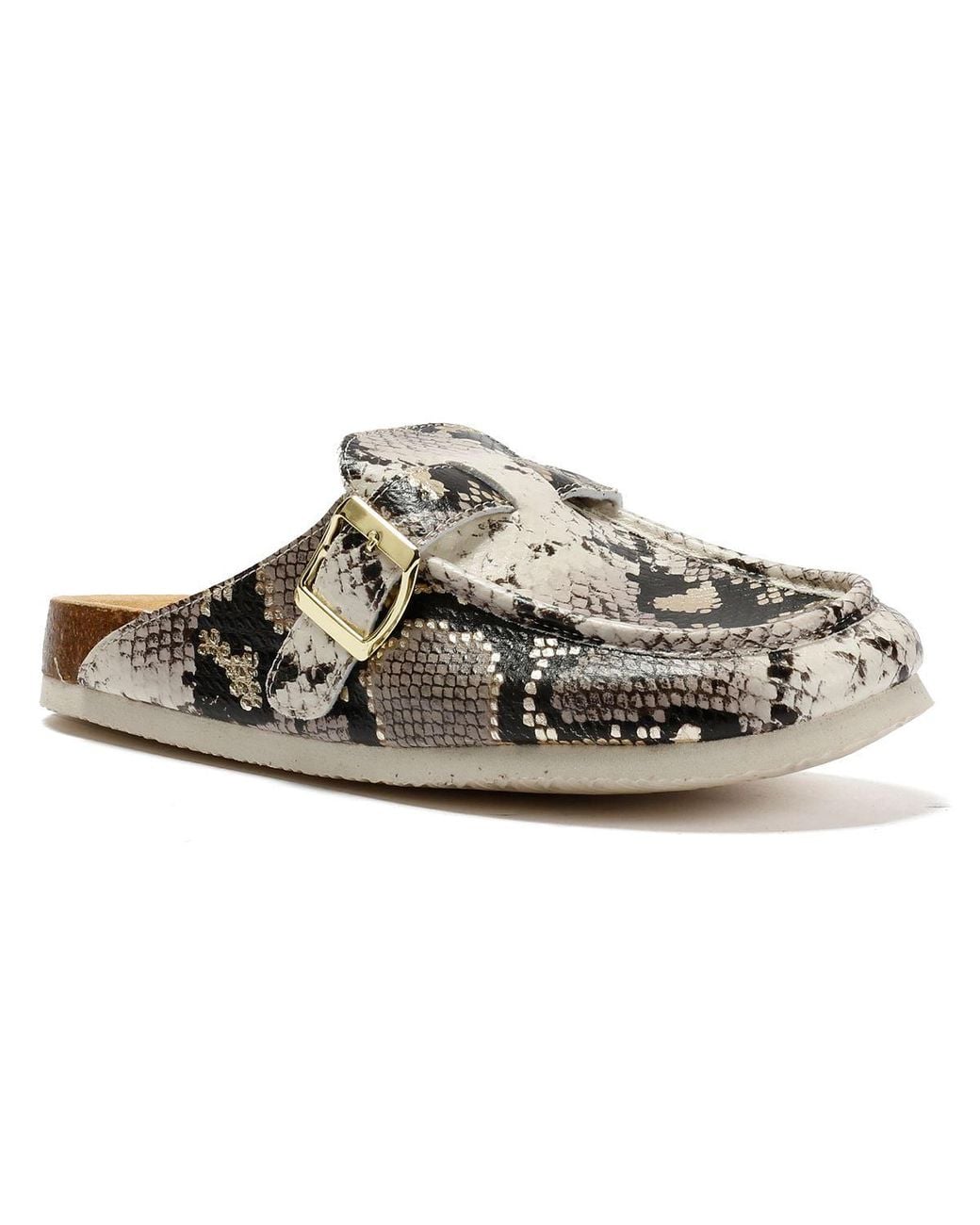 Original Penguin Gray Preema Snake Clogs