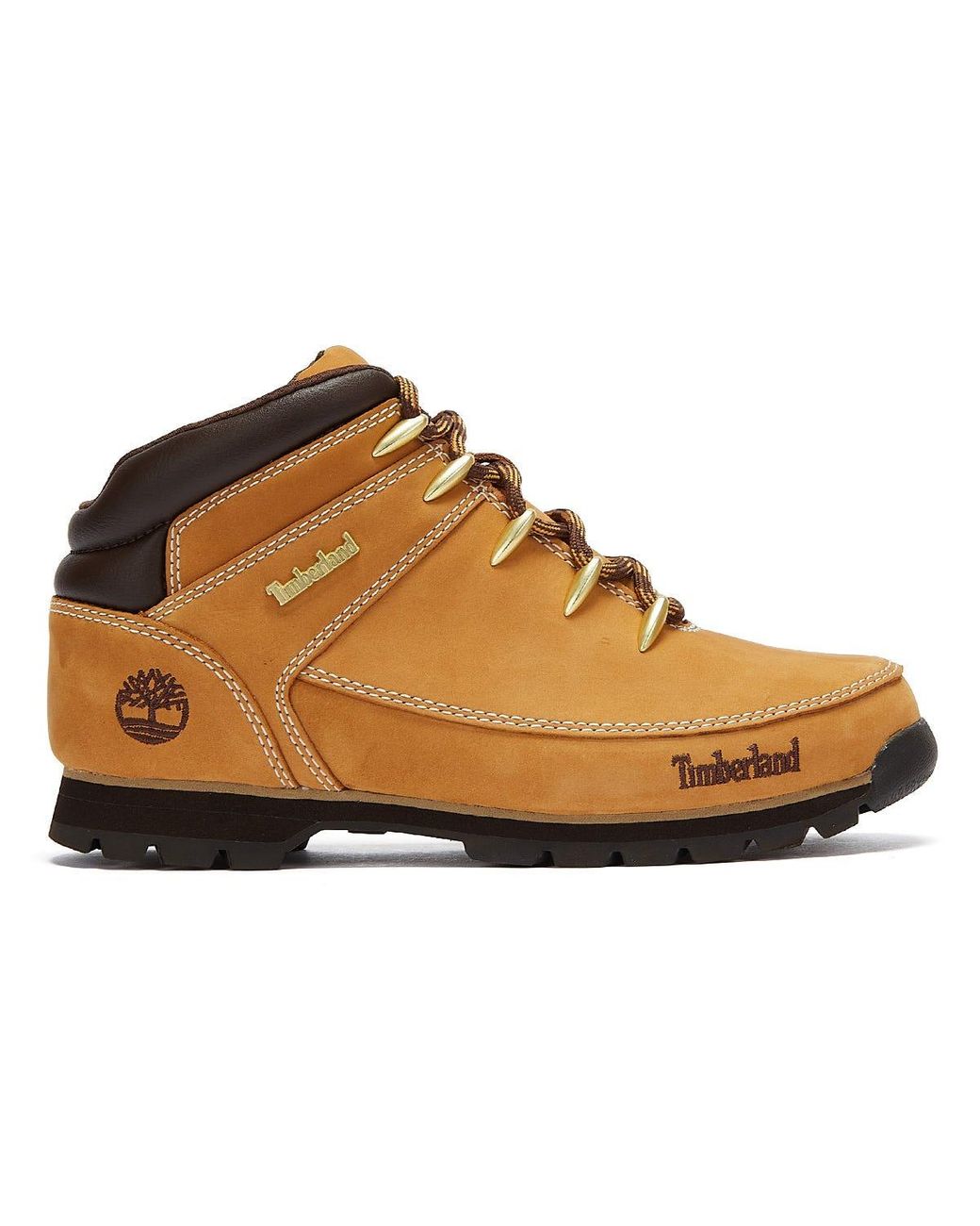 Timberland Leather Wheat Euro Sprint Hiker Boots in Yellow for Men - Lyst