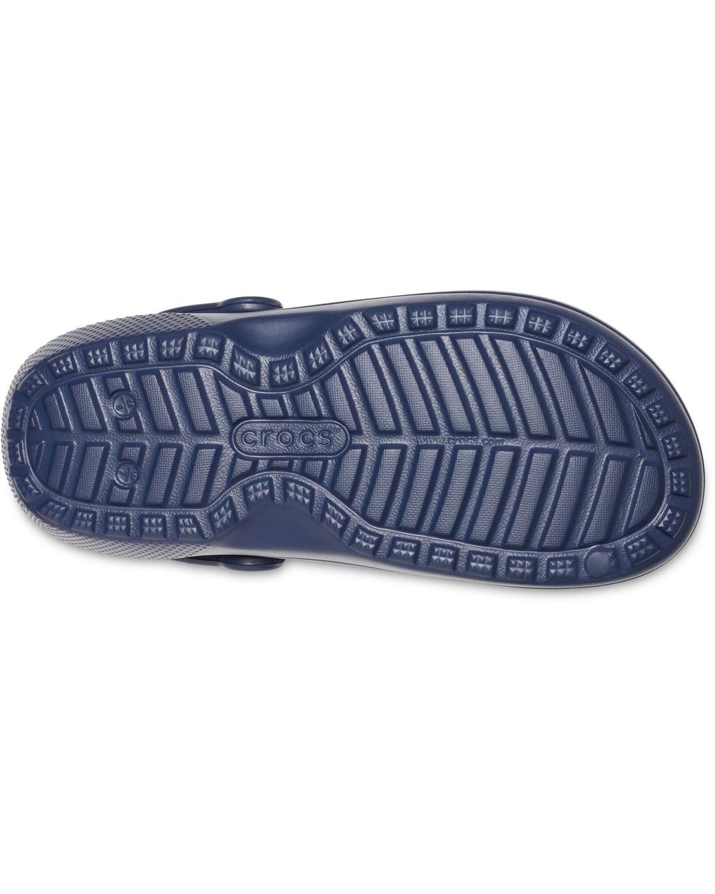 CROCSTM Blue Classic Lined Synthetic/Charcoal Clogs
