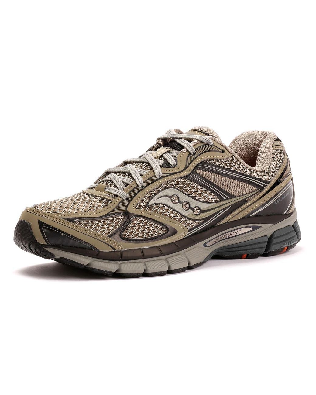 Saucony Gray Progrid Guide 7 Trek/Sage Trainers for men