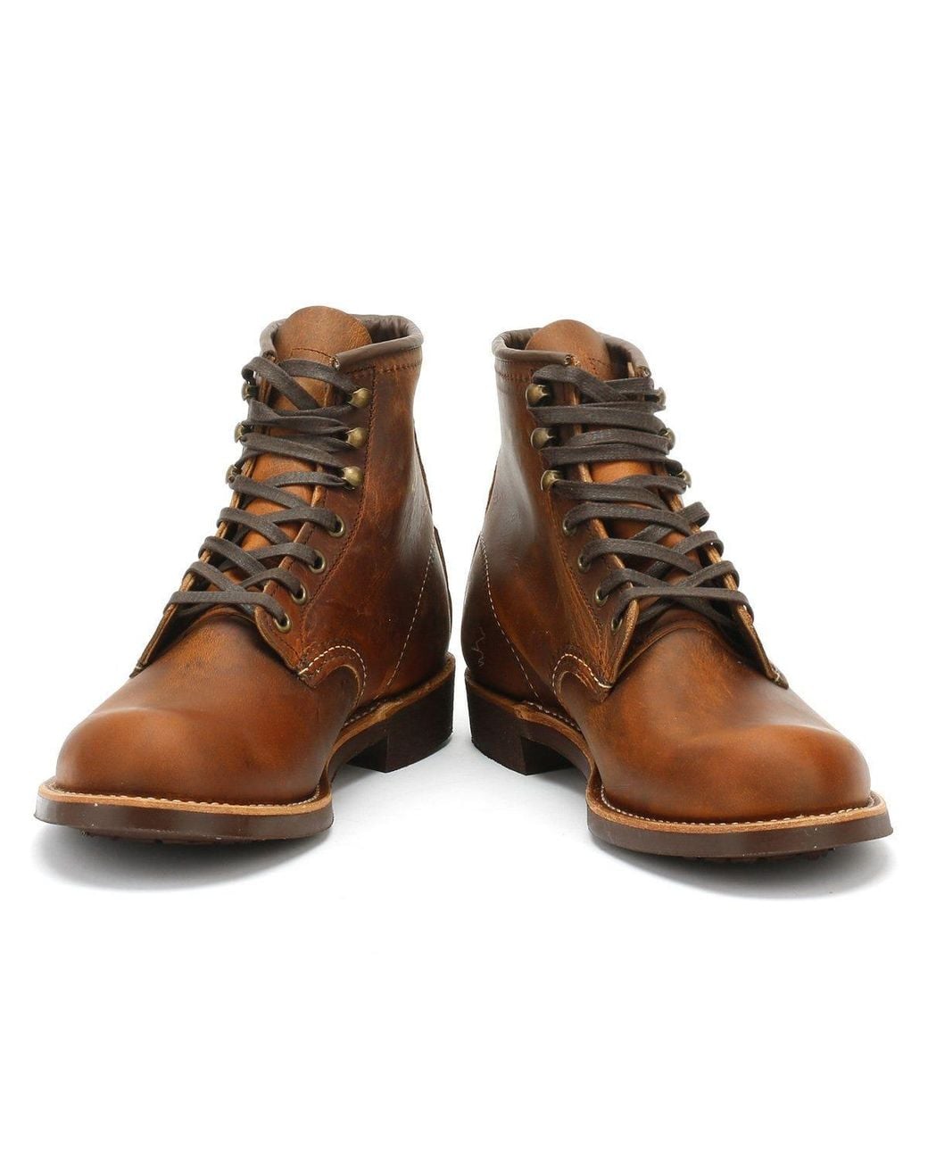 Red Wing Brown Wing 3343 Blacksmith Copper Boots for men