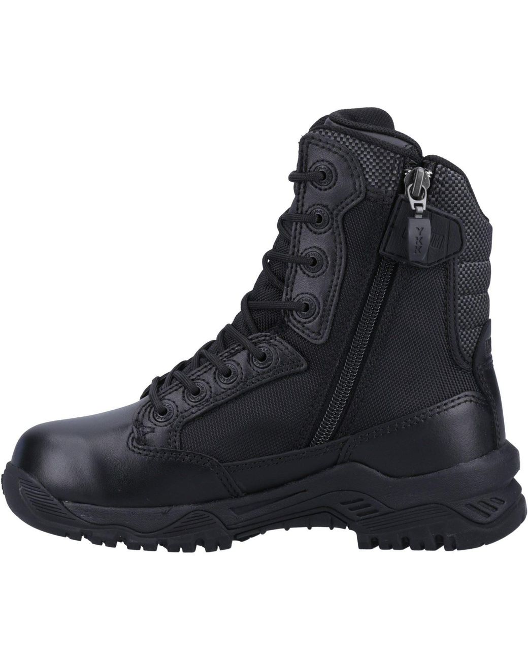 Magnum Black Strike Force 8.0 Wp Side-Zip Leather Safety Boots