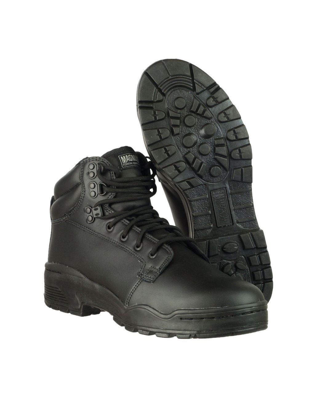 Magnum Black Patrol Cen Leather Safety Boots