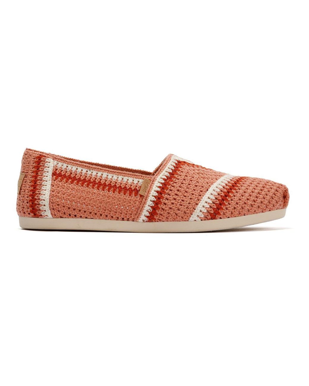 TOMS Red Alpargata Classic Cotton Medium Espadrilles