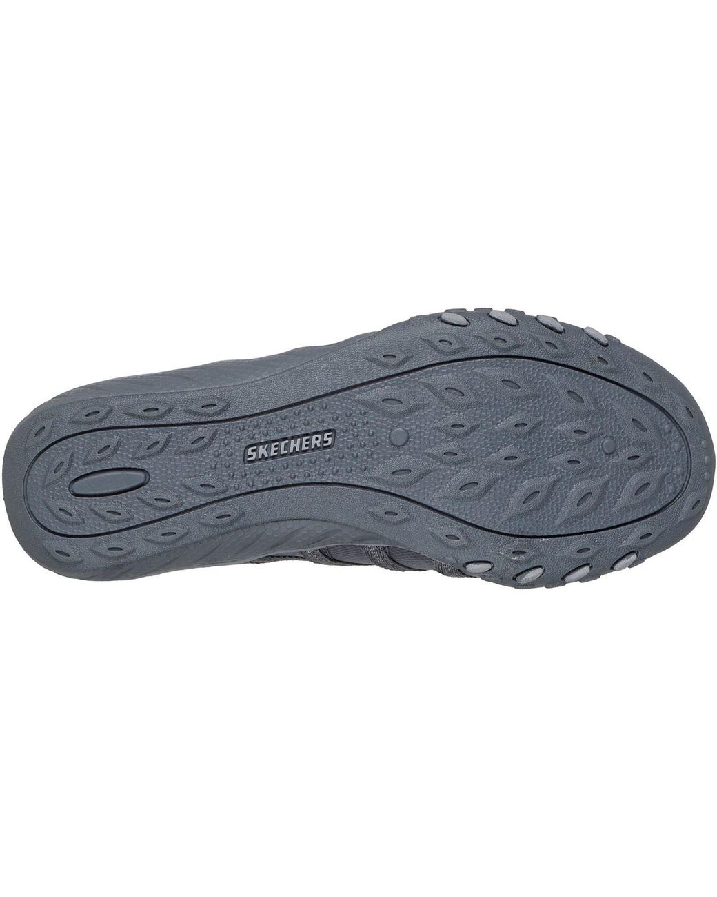 Skechers Gray Breathe-Easy Roll With Me Trainers