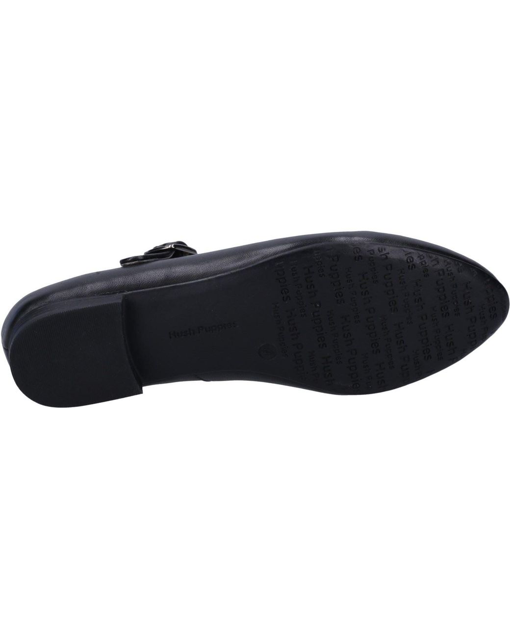 Hush Puppies Blue Melissa Patent Leather Flats