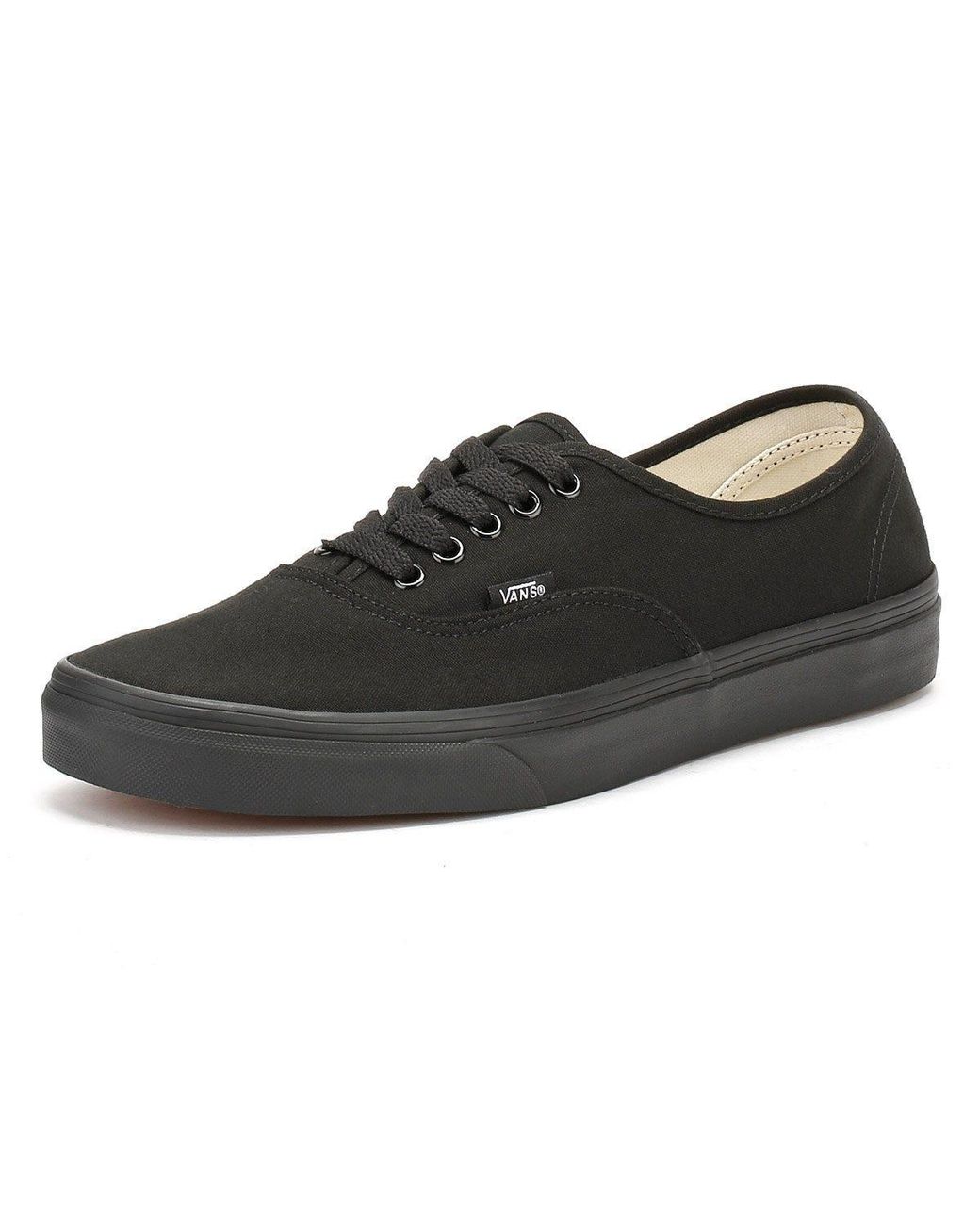 Vans Black Authentic Canvas True Trainers