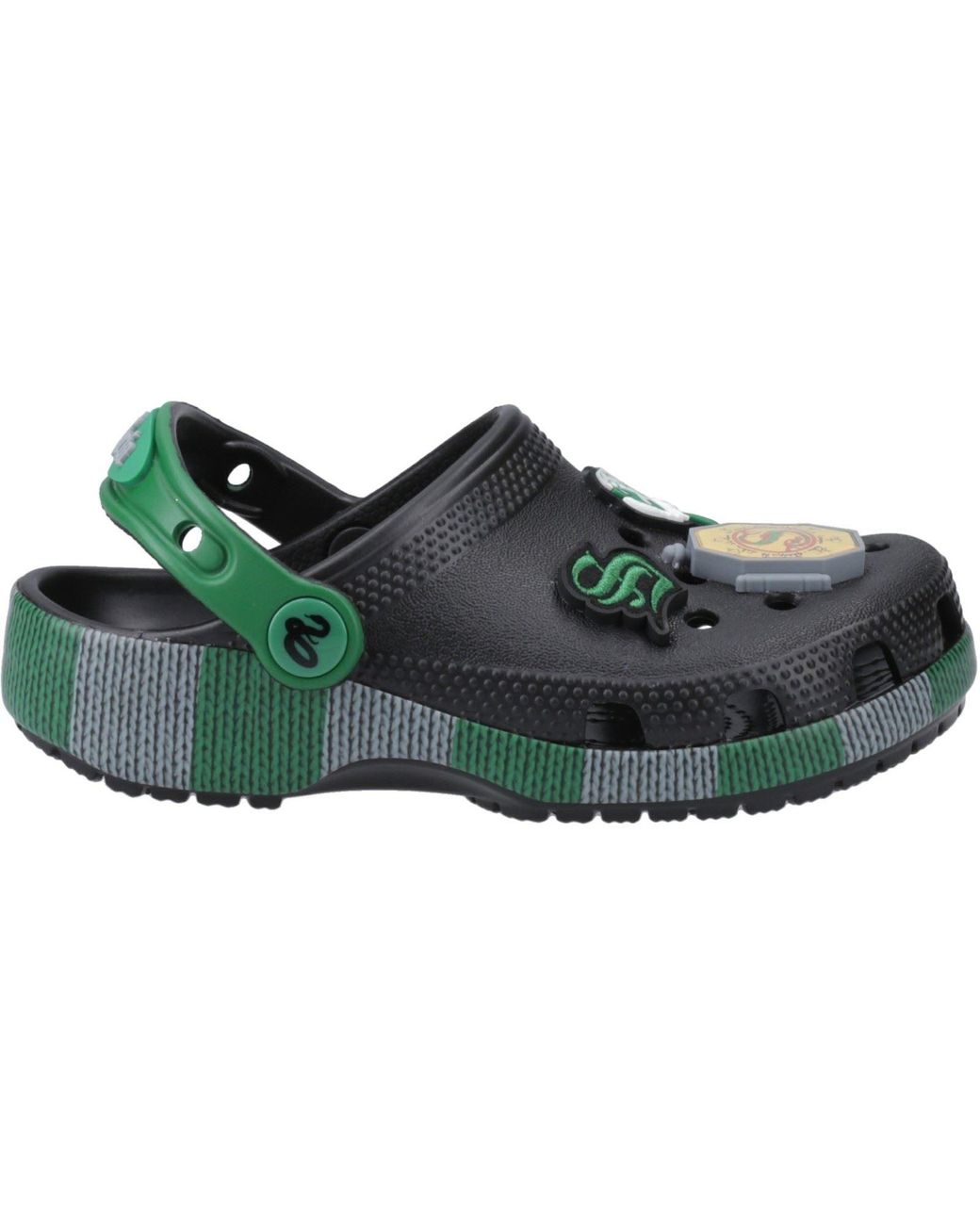 CROCSTM Gray 210542 Slytherin Synthetic Slytherin Clogs