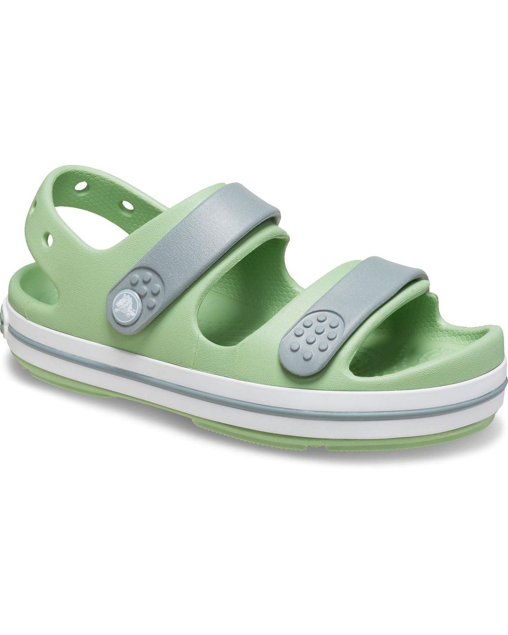 CROCSTM Green Toddler Crocband Play Synthetic Fair/Dusty Sandals