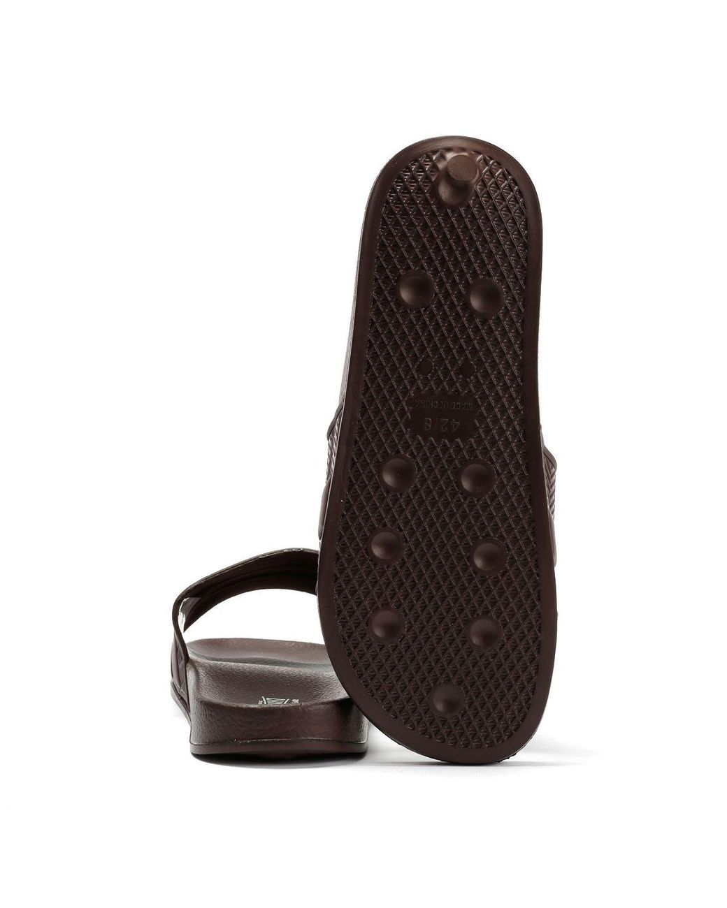 Original Penguin Brown Paradise Chocolate Slides for men