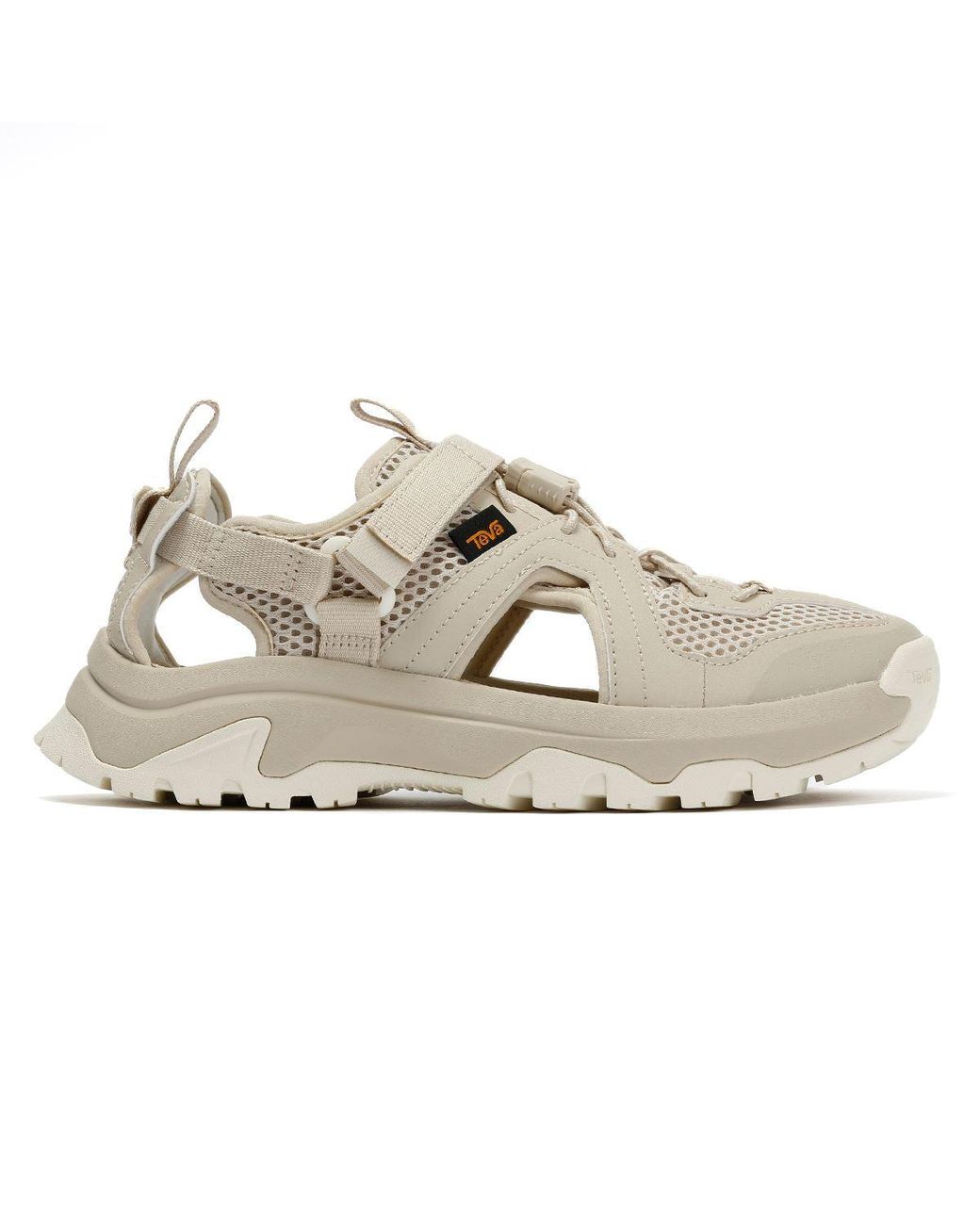 Teva Black Hurricane Xlt3 Closed-Toe Oyster Sandals