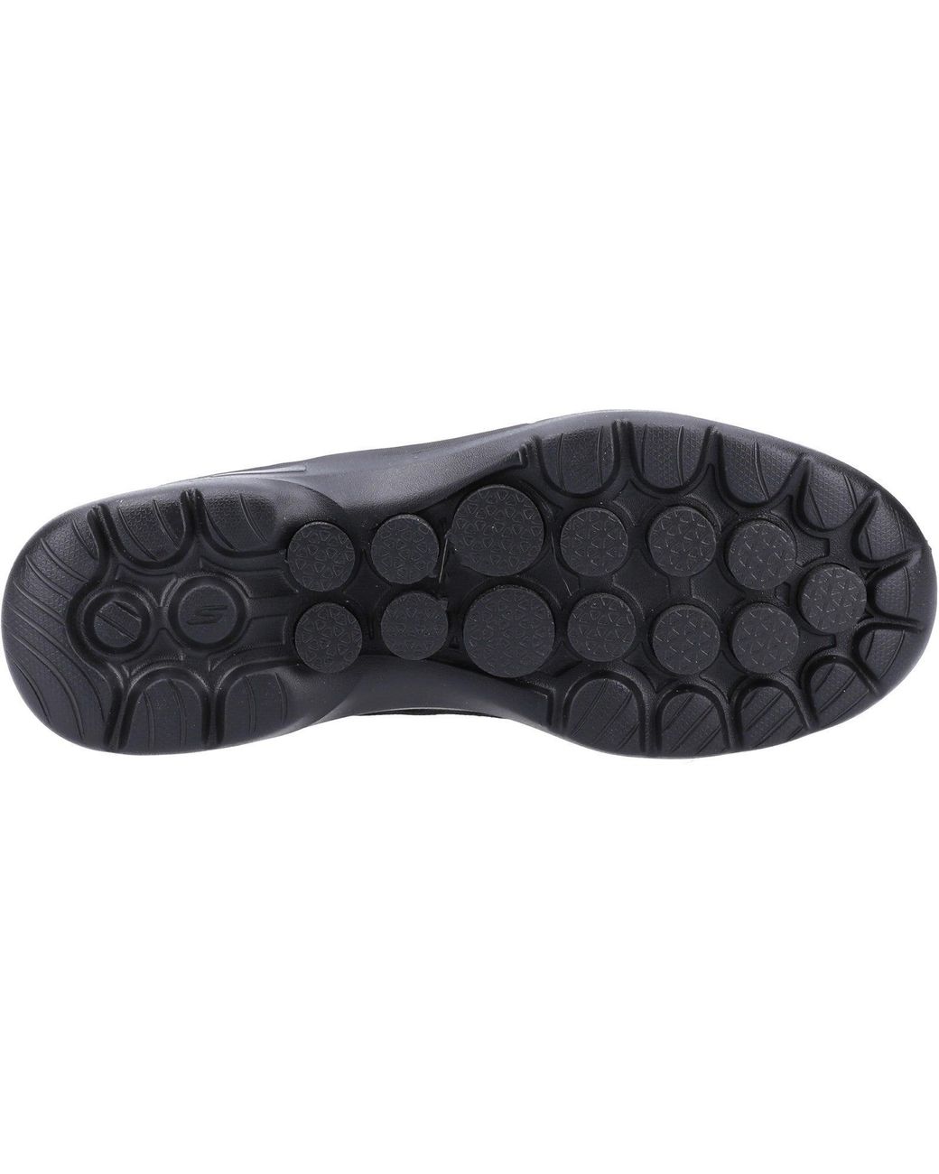 Skechers Black Go Walk 6 124508-Bbk Slip On Shoes