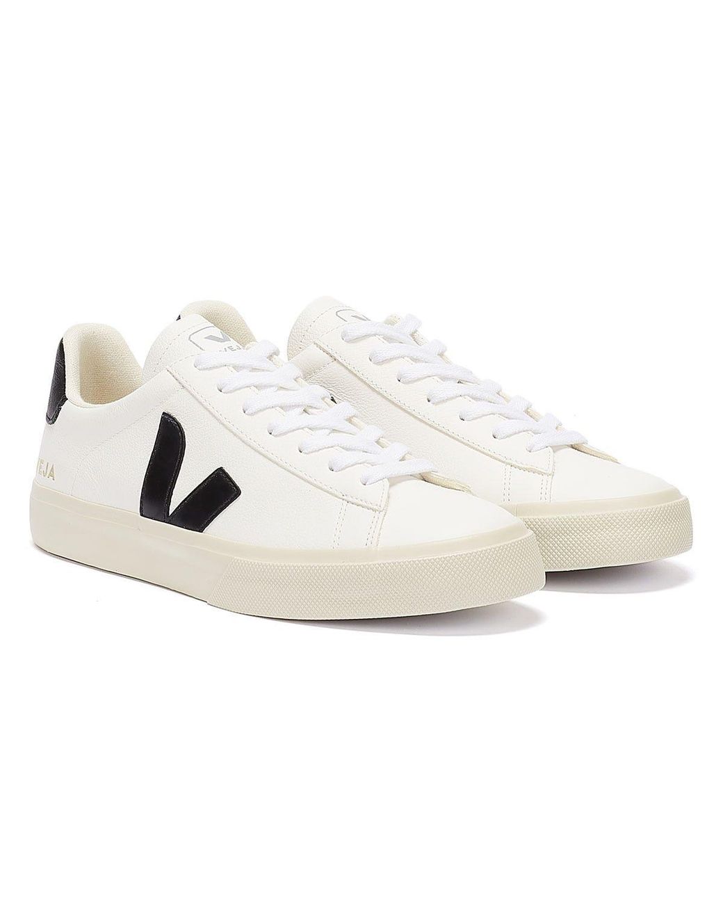 Veja White Chromefree Leather Trainers
