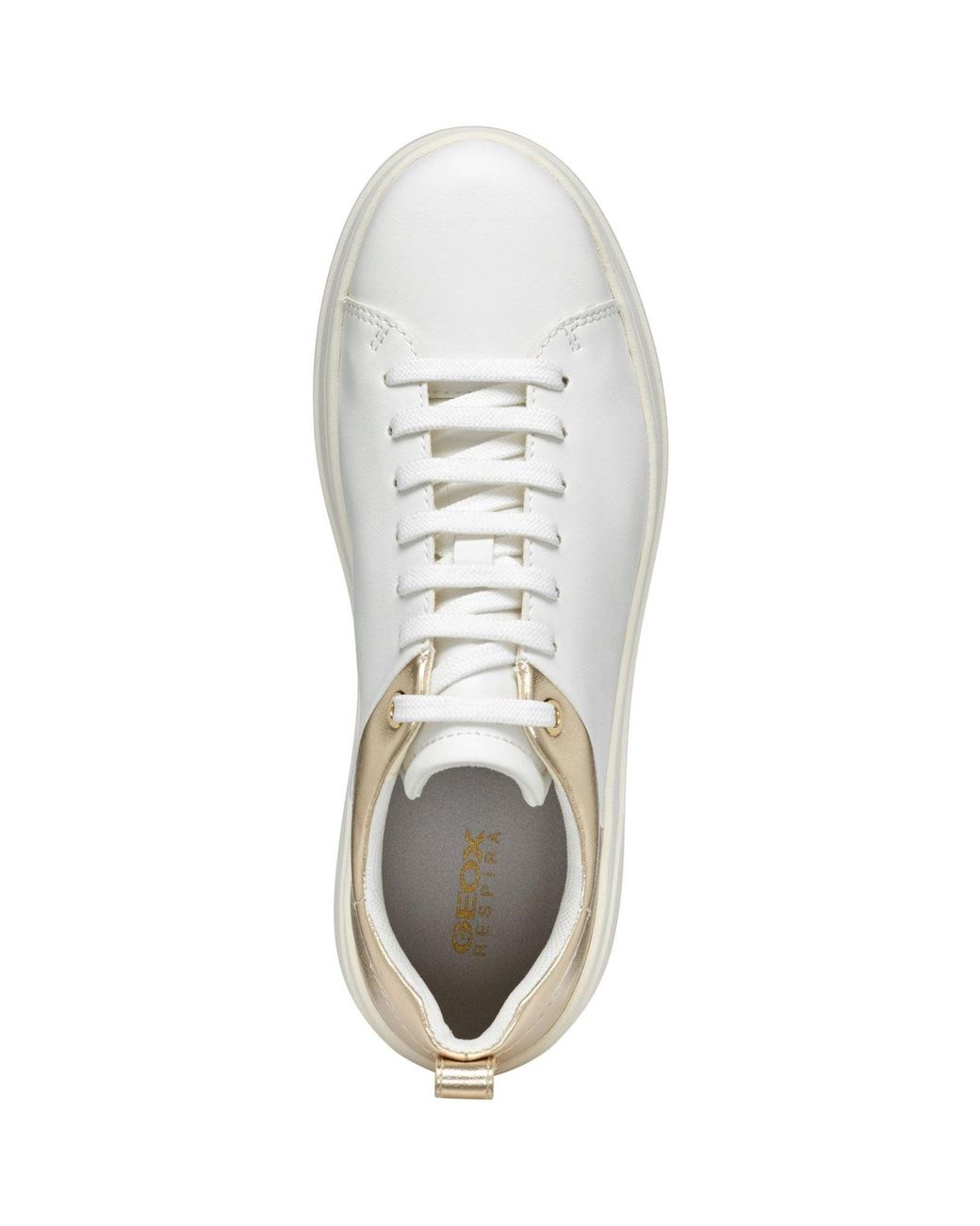 Geox White D Spherica Ecub-2 Trainers