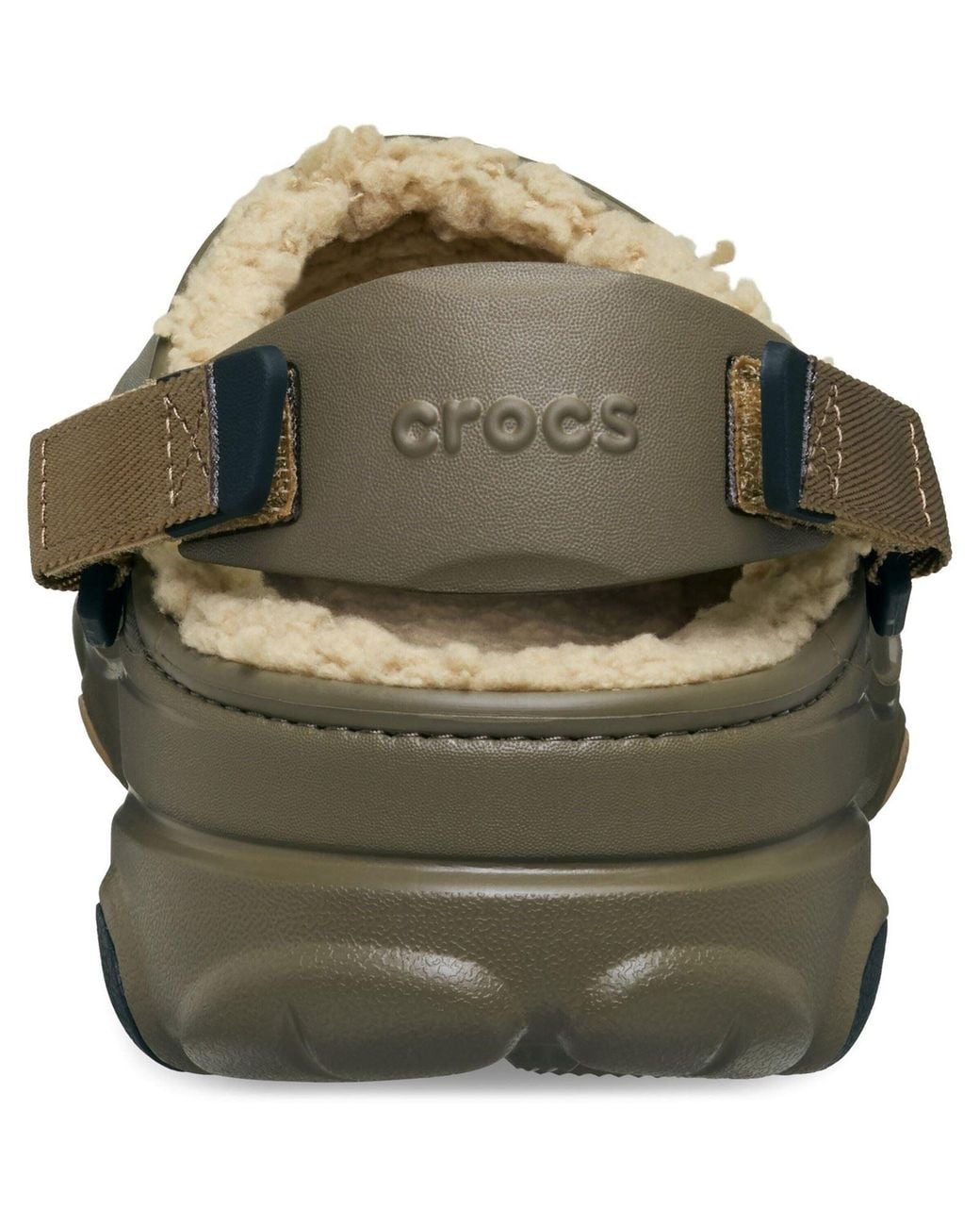 CROCSTM Green All Terrain Lined Eva Walnut Clogs for men