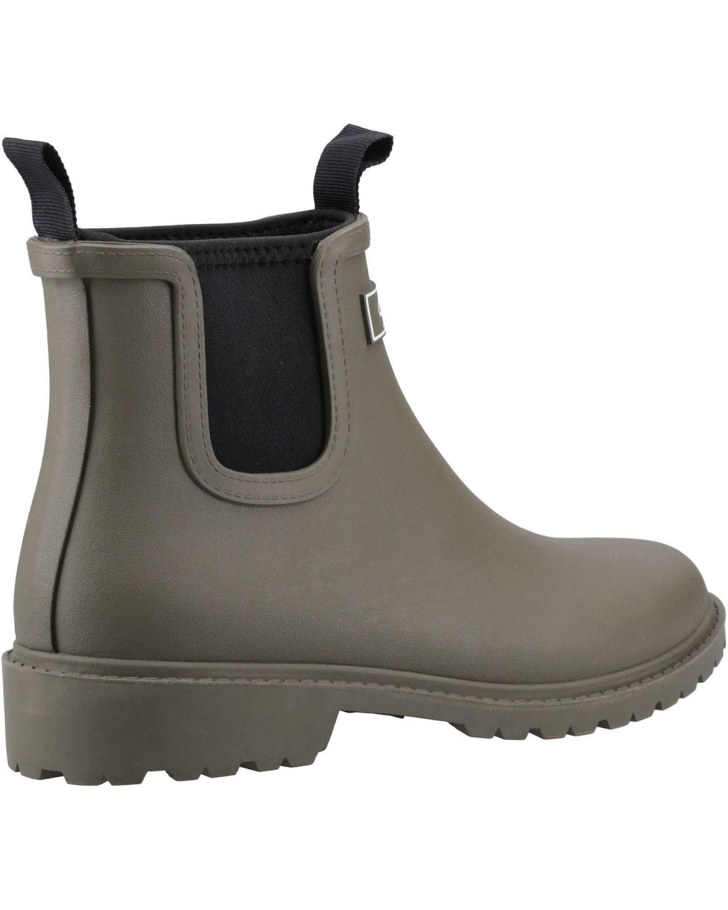 Cotswold Gray Barton Synthetic Wellington Boots